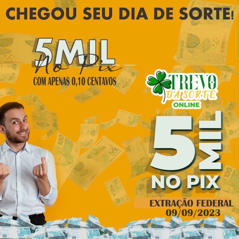 PIX DE 5MIL 3 EDIÇÃO